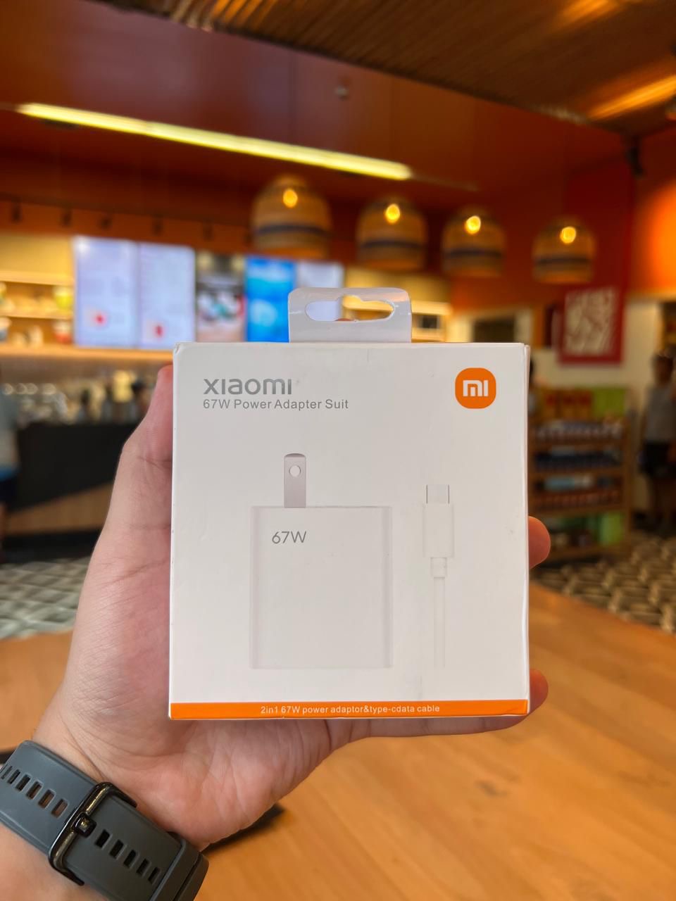 Cargador Xiaomi 67W Turbo Charge USB-C
