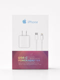 Cargador 20W USB-C + Cable Lightning