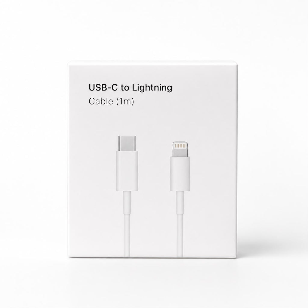 Cable USB-C a Lightning 1 m · Carga Rápida