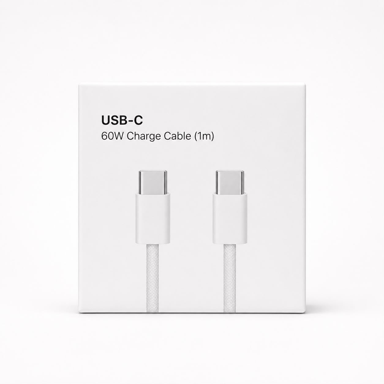 Cable USB-C a USB-C 60W 1 m · Carga y Datos