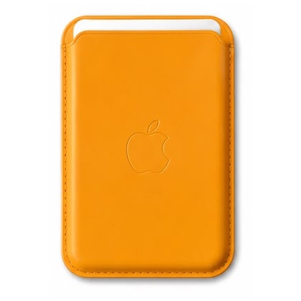 Billetera Wallet MagSafe Premium · Mostaza
