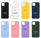 Forro de Silicona para iPhone iPhone 12 Pro Max · colores disponibles