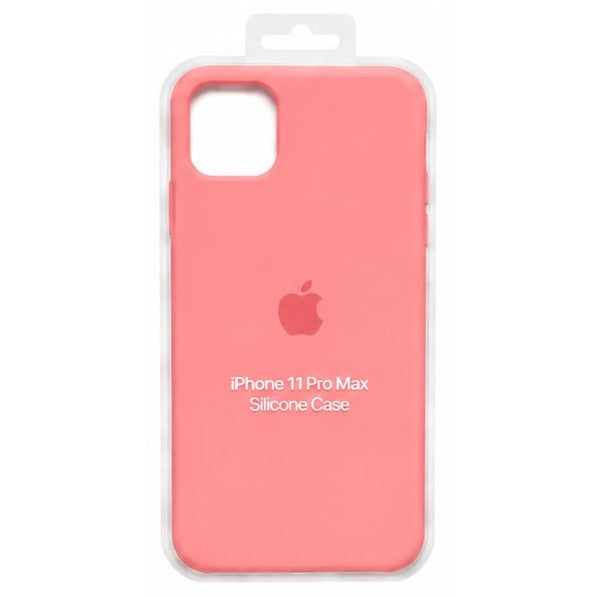 Forro de Silicona para iPhone iPhone 11 Pro Max · Rosado