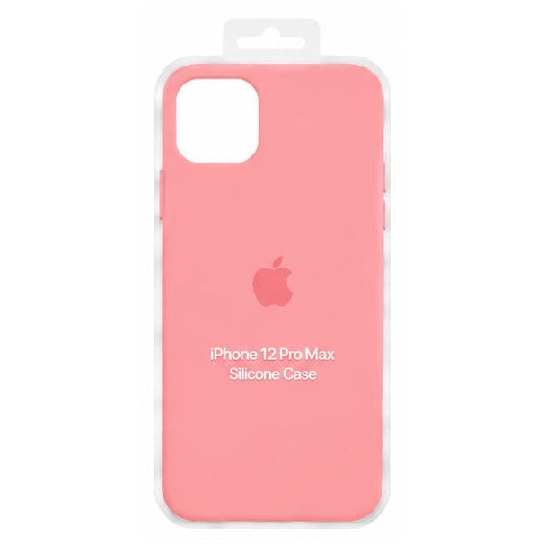 Forro de Silicona para iPhone iPhone 12 Pro Max · Rosado