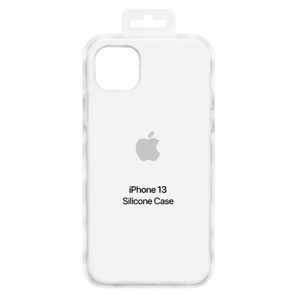 Forro de Silicona para iPhone iPhone 13 · Blanco