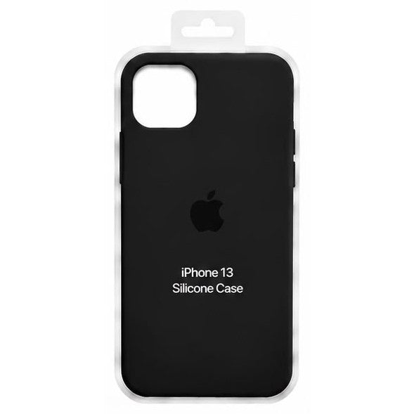 Forro de Silicona para iPhone iPhone 13 · Negro