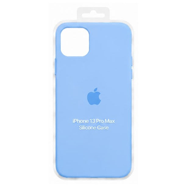 Forro de Silicona para iPhone iPhone 13 Pro Max · Azul claro