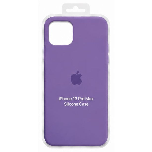 Forro de Silicona para iPhone iPhone 13 Pro Max · Morado