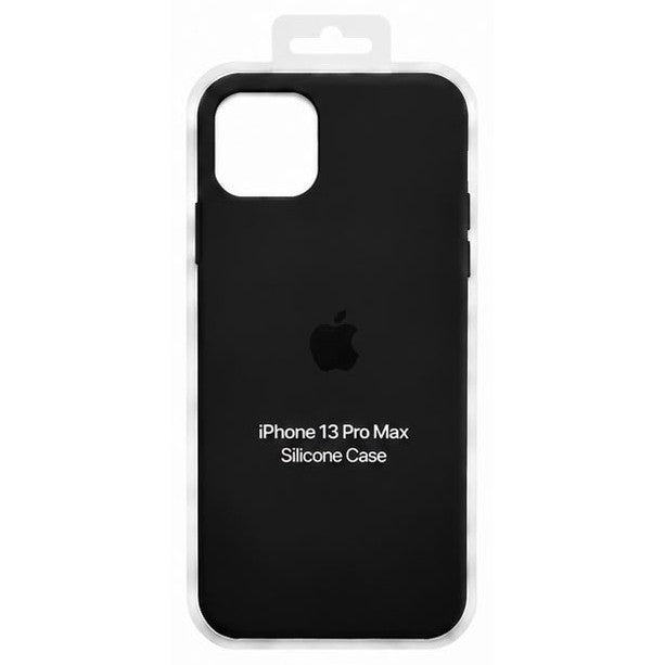 Forro de Silicona para iPhone iPhone 13 Pro Max · Negro