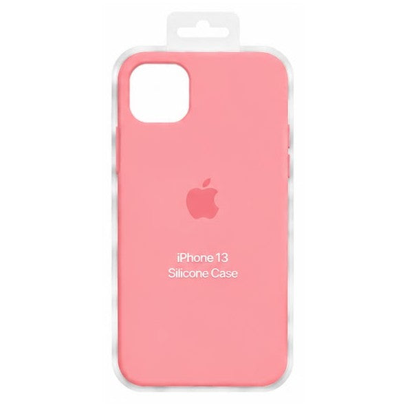 Forro de Silicona para iPhone iPhone 13 · Rosado