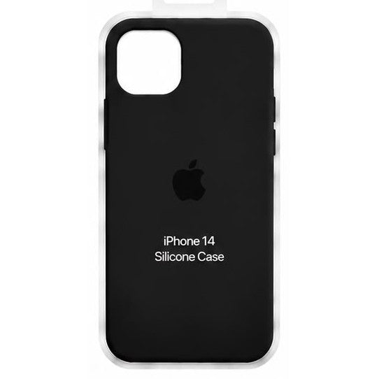 Forro de Silicona para iPhone iPhone 14 · Negro