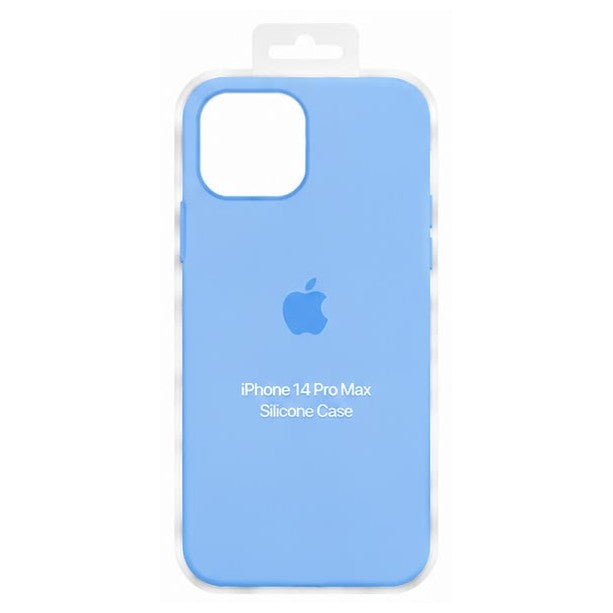 Forro de Silicona para iPhone iPhone 14 Pro Max · Azul claro