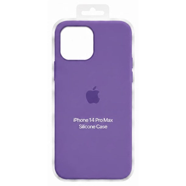 Forro de Silicona para iPhone iPhone 14 Pro Max · Morado