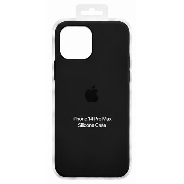 Forro de Silicona para iPhone iPhone 14 Pro Max · Negro