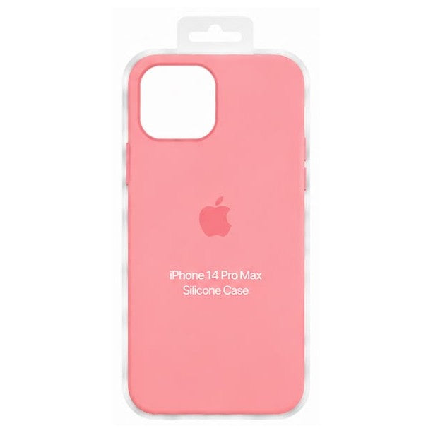 Forro de Silicona para iPhone iPhone 14 Pro Max · Rosado