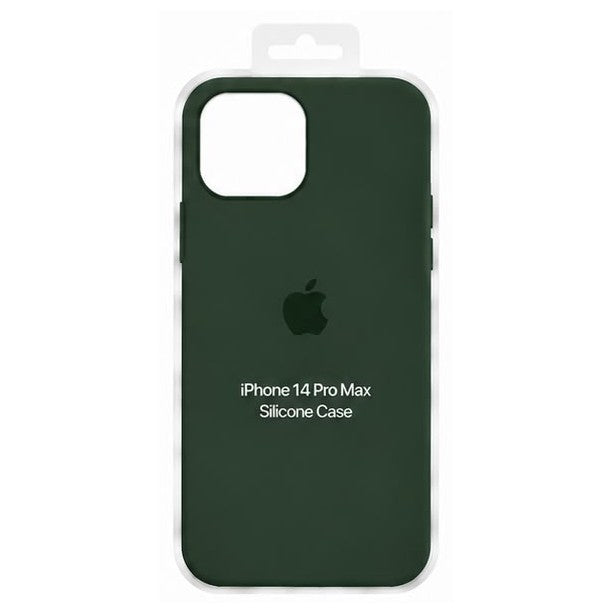 Forro de Silicona para iPhone iPhone 14 Pro Max · Verde oscuro