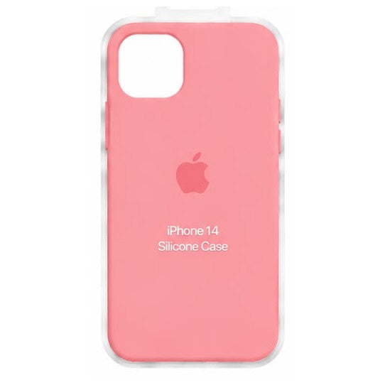 Forro de Silicona para iPhone iPhone 14 · Rosado