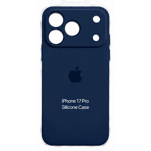 Forro de Silicona para iPhone iPhone 17 Pro · Azul oscuro
