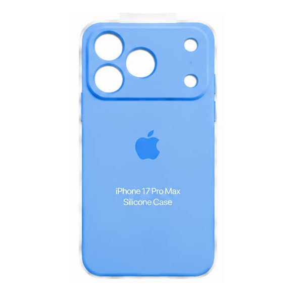 Forro de Silicona para iPhone iPhone 17 Pro Max · Azul claro