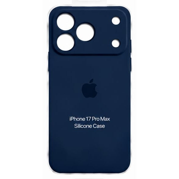 Forro de Silicona para iPhone iPhone 17 Pro Max · Azul oscuro
