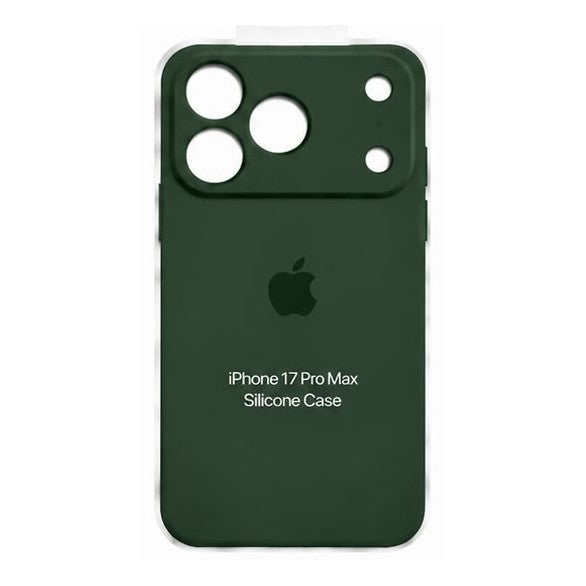 Forro de Silicona para iPhone iPhone 17 Pro Max · Verde oscuro