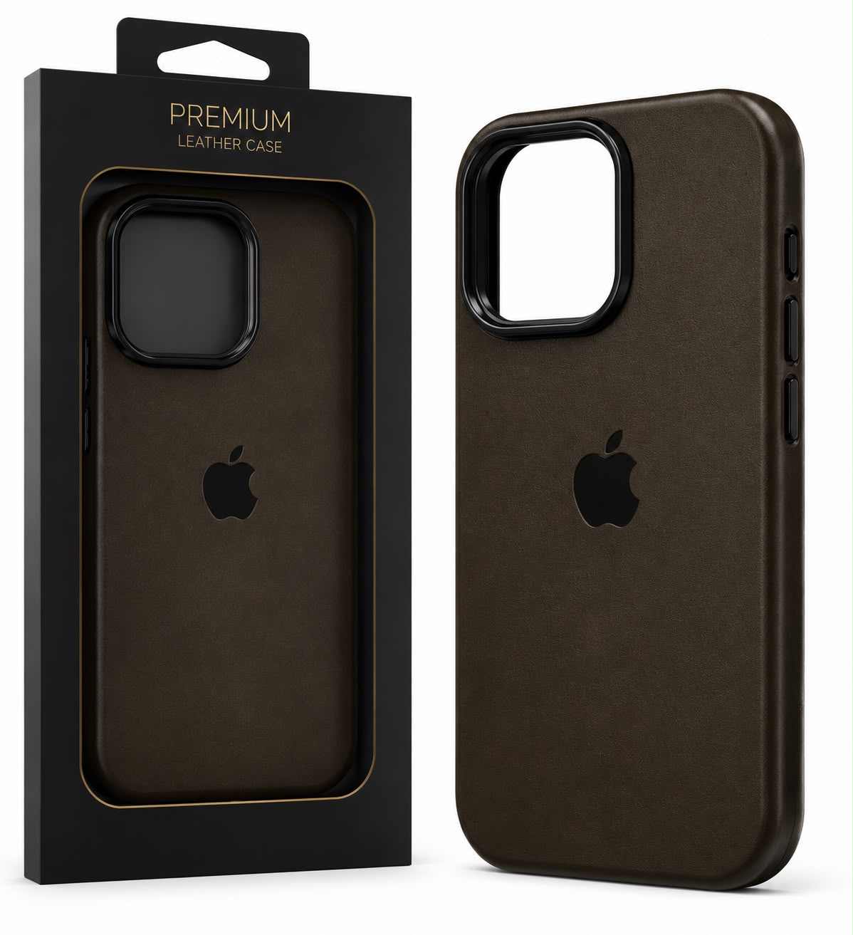 Forro Premium Anti Golpe · Cuero MagSafe para iPhone